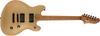 Squier by Fender Electric Guitar Contemporary Active Roasted Maple Shoreline Soft Case Full Starcaster, Fingerboard, Gold, Included,