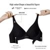 Soft Wireless Push-Up Bra for Women - Thin, Seamless, Side Support, Anti-Sagging, Comfortable Fit