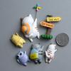 Cats Back Creative View Magnetic Refrigerator Decor For Home And Office Decor