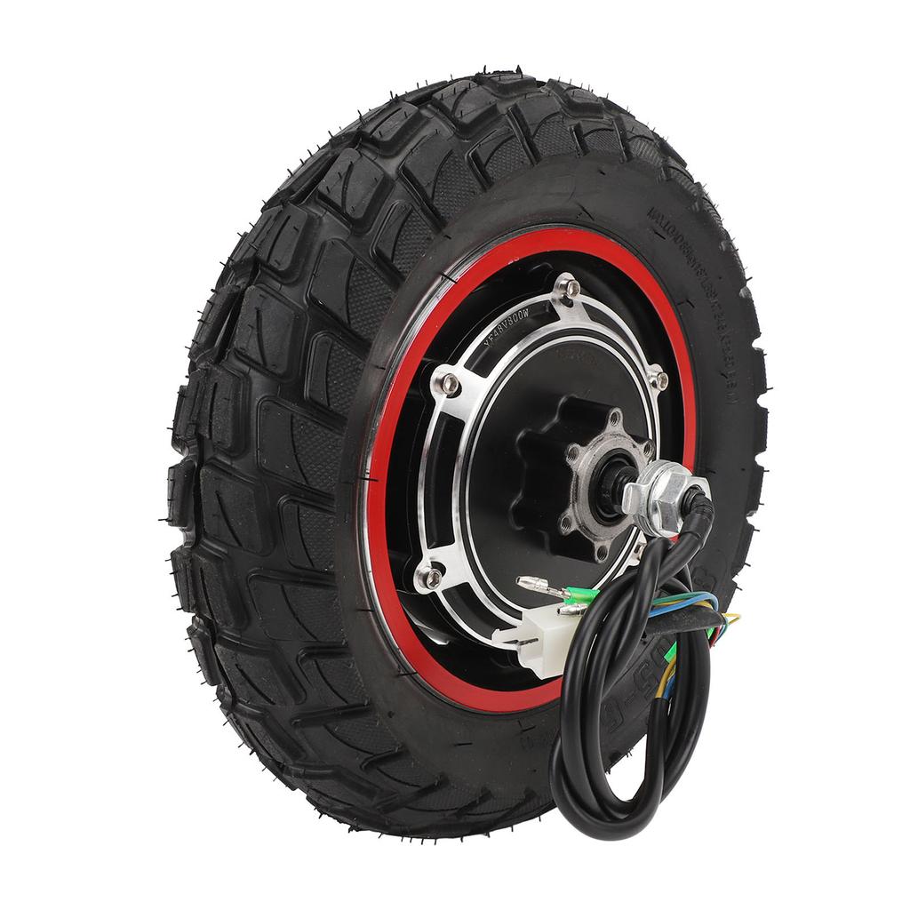 10-дюймовый мотор-редуктор 48 В 800 Вт электрический мотор-редуктор для скутера, задний привод, 250–1000 об/мин, внедорожный