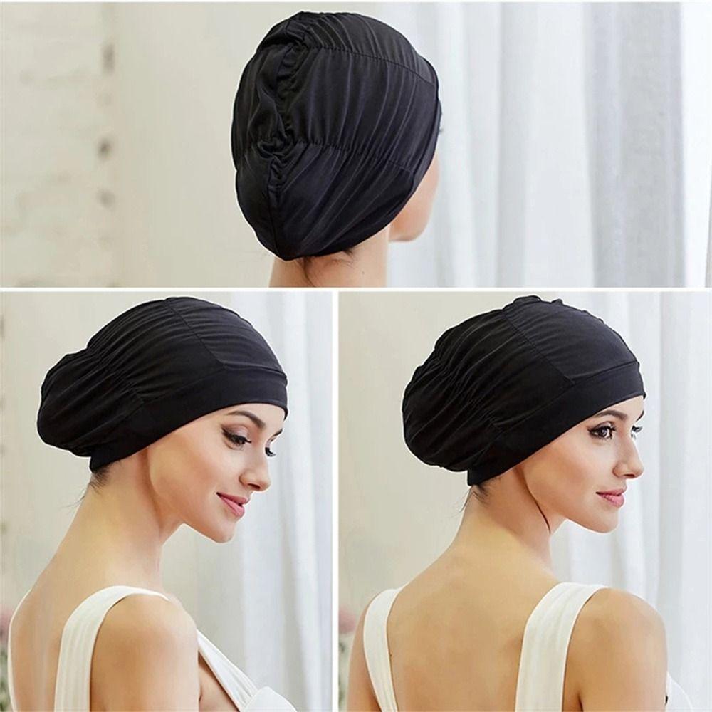 Шапочка для плавания с принтом цветов, высокая эластичность, для длинных волос, шапочка для дайвинга, шапочка для плавания, шапочка для бассейна