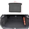 Car Rear Trunk Mat for Mazda CX30 CX-30 DM 2020~2025 Foot Liner Parts Carpet Tray Pad Boot Rug Carg Cover Custom Accessories