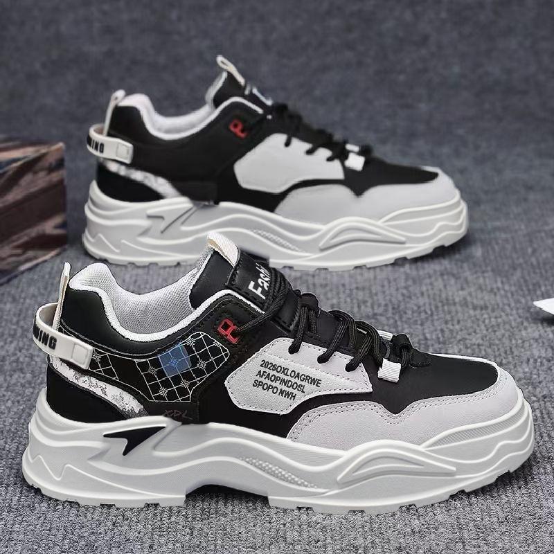 Men S Casual Work Board Shoes Spring Waterproof White Sneakers