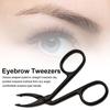 Профессиональные изогнутые пинцеты с острым кончиком для красоты, пинцеты для бровей, щипчики для удаления волос, зажим, ножницы, пинцеты