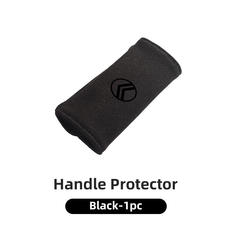 Car Roof Grab Handle Grip Protector Suede Roof Handle Cover For Citroen C3 C4 C5 C1 C2 Berlingo Celysee Xsara Picasso Accessory