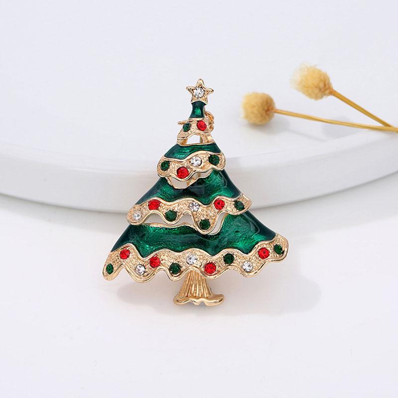 1PC Snowman Christmas Brooch Pin Collar Pin Lapel Pin Fashion Jewelry Christmas Gift