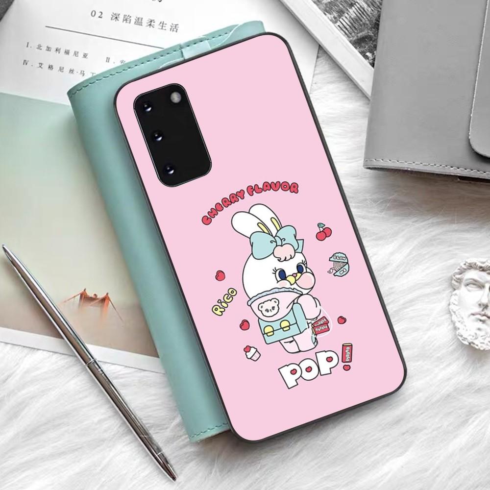 Чехол Esther Милый Кролик для Телефона Силикон PC+TPU Для Samsung S10 20 30 22 23 24 Plus Lite Ultra Чехол