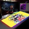 Мультяшная подставка для мыши Ranma 1/2 RGB-подсветка Подставка для мыши для ноутбука Игровая подставка для мыши для ноутбука Игровые аксессуары для компьютерного стола