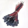 10 шт./лот 2PIN 2-контактный женский соединительный провод 26AWG 2P Dupont кабель для 3D-принтера длина 10 см/20 см/30 см
