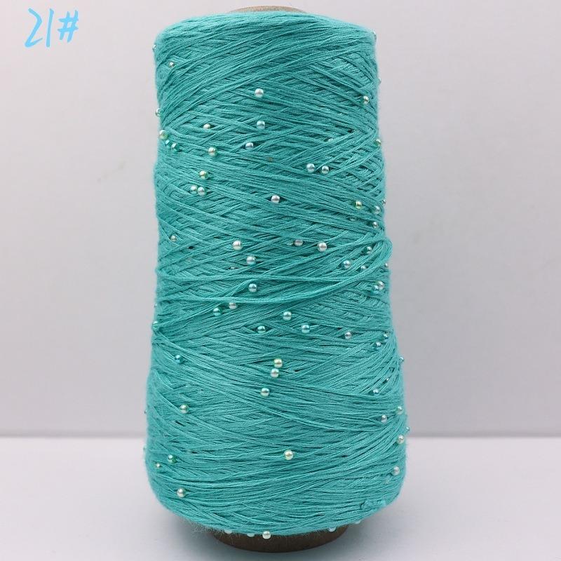 6 нитей мерсеризованного хлопка + жемчужная нить ручного плетения из чистого хлопка тонкая шерстяная нить для вязания крючком бисер своими руками ручного плетения