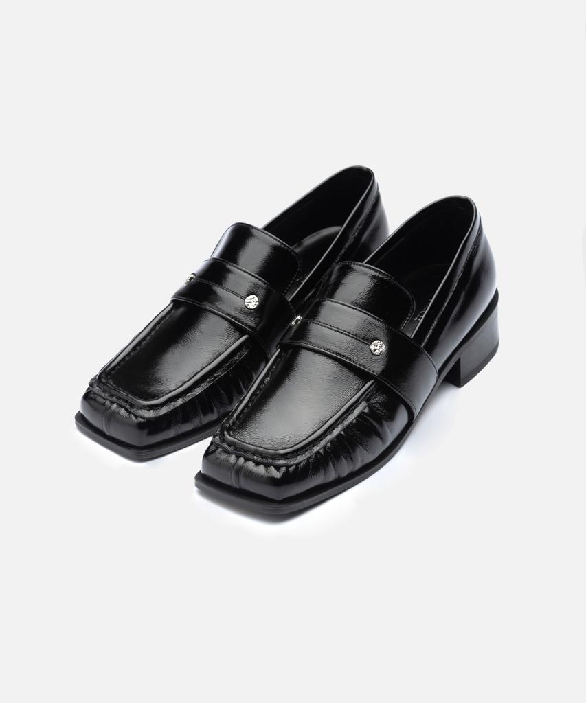 Then Rosine Loafers / Shiny Black