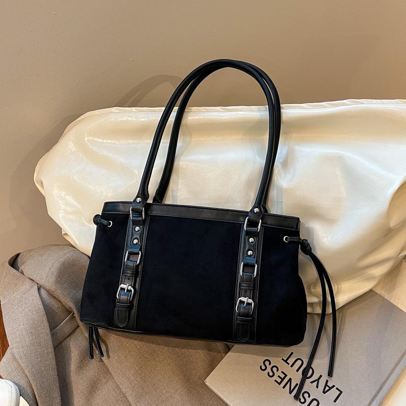 Leopard Print Large Capacity Tote Bag - Autumn 2025 Retro Shoulder Bag for Women