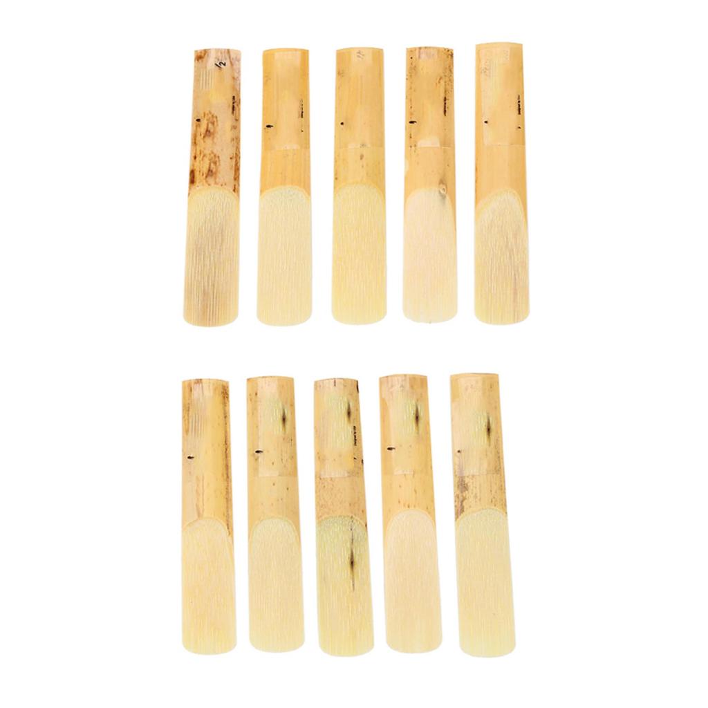 10 шт. Пластиковые трости для кларнета B Flat 2.5, запасные части, аксессуары для тростей