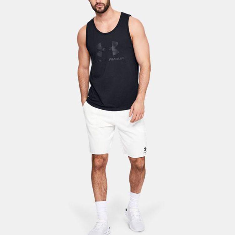 Under Armour Мужской спортивный топ-майка Черный 1329589-001