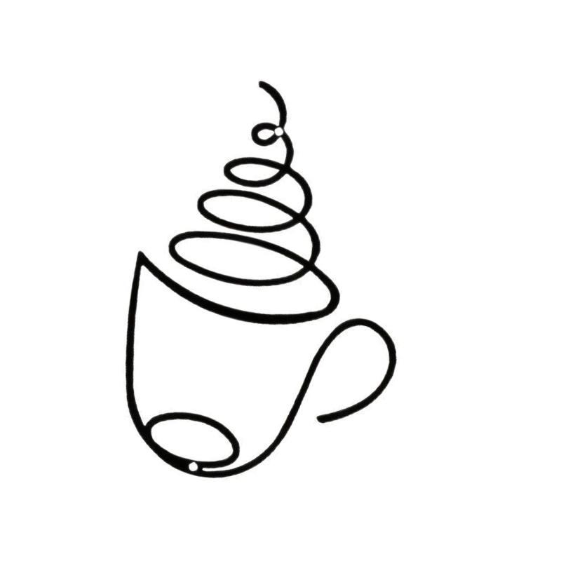 652F Metal Coffee Sign Wall Decors for Home Kitchen Cafe Restaurant Coffee Station Gift for Coffee Lover Birthday Christmas