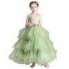 Piano Recital Kids Long Floral Junior Elegant Large [VIISEN] Children's Dress, Dress, Dress, Girls, Decoration, Formal, Dress, Dress, Stage, Concert,