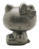 OSK Iron Ball, Silver, Approx. 4.1 X 3.2 X 5cm (H), Hello Kitty, Nanbu Ironware, Nanbu Iron Ball, TBN-1