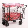 Camping Stroller Rain Cover Folding Trolley Cart High-transparency