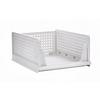 Wardrobe Foldable Storage Basket Layered Divider Drawer Rack Stackable Clothes Organizing Basket