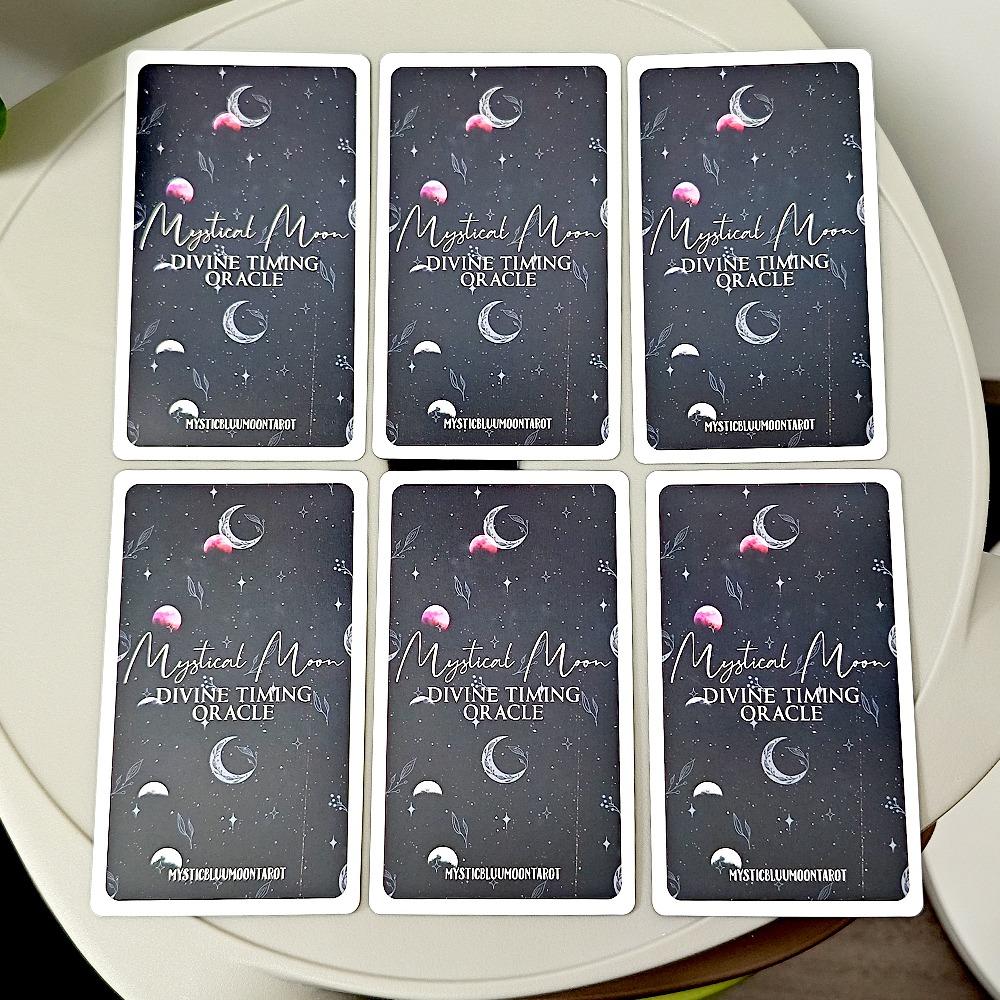 10,3*6 см Колода Оракула Времени Карты Времени Мистические Лунные Ситуации Близнецовое Пламя Таро Колода Космические 60 шт. Карт