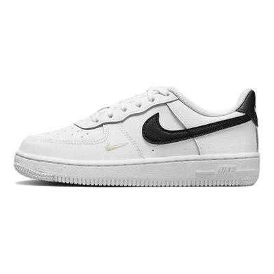 Air Force 1 SE 40th Повседневные Нескользящие Прочные Низкие Кеды для Скейтборда Детские кроссовки Черный Белый FJ2887-100
