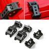 Замки-защелки капота из цельной стали для Jeep Wrangler JK Rubicon Sahara Sport 2007- 2018 Аксессуары Черный Хромированный Стиль