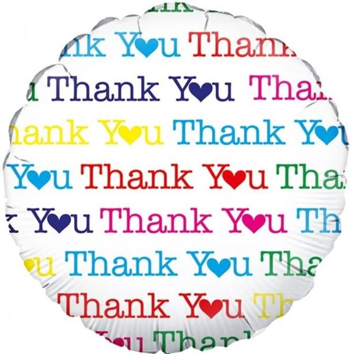 Oaktree Heart Thank You Foil Balloon