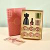 Elegant Chinese Glass Tea & Aroma Diffuser Gift Set