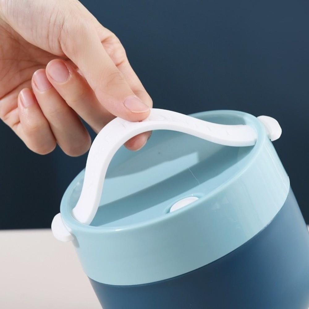 600 мл Изолированная чашка для супа Дофамин Нержавеющая сталь Ланч-бокс Контейнеры Термос Хлопья для завтрака