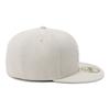 New Era 59FIFTY Cap MLB New York NY Stone ONSPOTZ Flat Deep BB UV Trendy Functional Hat (14561986 M01-MCTNY) Yankees, Exclusive, White/Beige,
