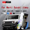 Для Marti Jimny 1998-2025 JB53 JB64 JB74 Ремонтный маркер-карандаш для краски Удаление царапин Сделай сам Автоаксессуары Черный Белый Красный