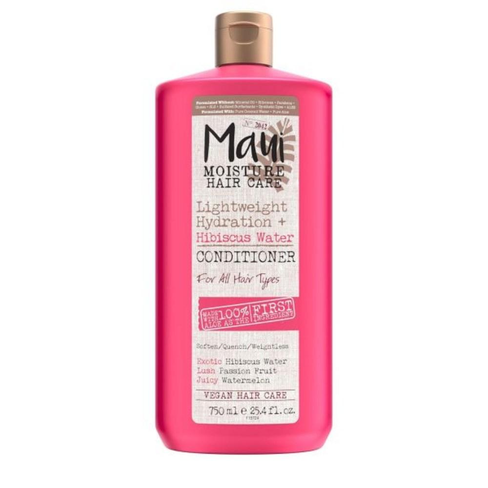 Кондиционер Maui Moisture Легкое увлажнение + Гибискус Питает, смягчает и разглаживает вьющиеся и непослушные волосы с помощью Алоэ Вера