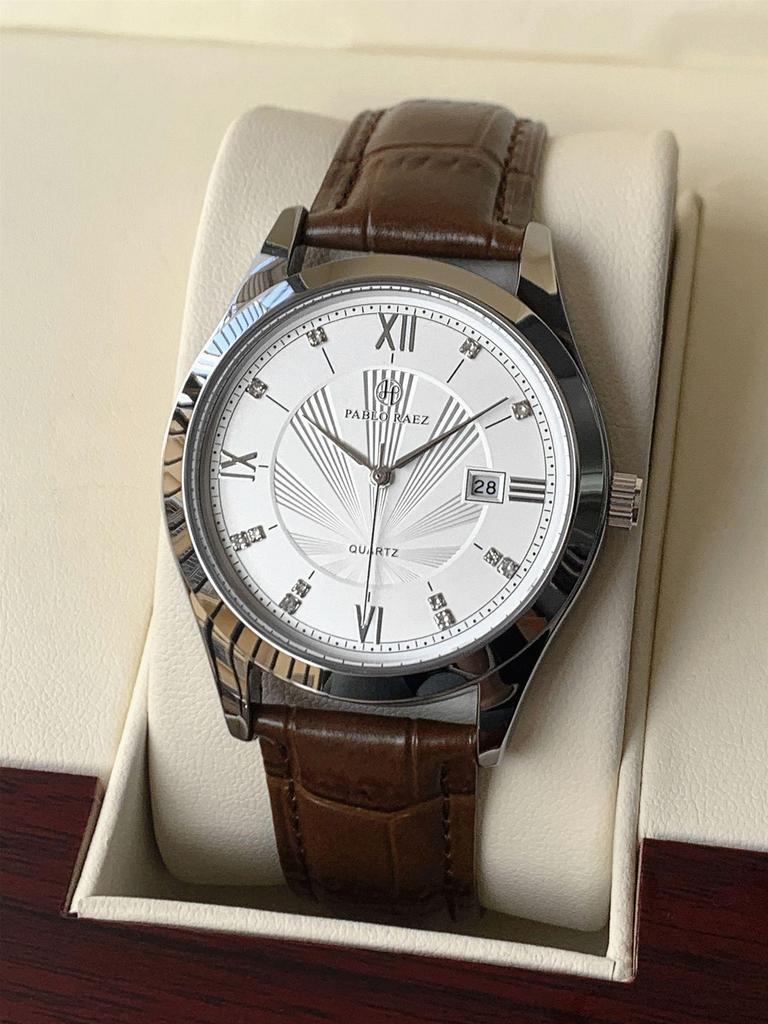 PABLO RAEZ Мужские военные часы с флагом, водонепроницаемые, кварцевые