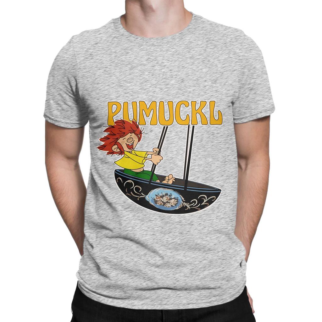 Pumuckl swing Funny Graphic 100 Cotton TShirt Pumuckl Tees Tops For Unisex