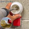 Non-Slip Drill Dust Box Multi-function Drill Tools Guide Drilling Dust Collector Portable Wall Drilling Dust Collector Box