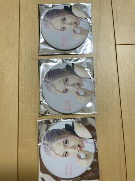 [USED] BLACKPINK Rosé Clear File with 3 Bonus Can Badges