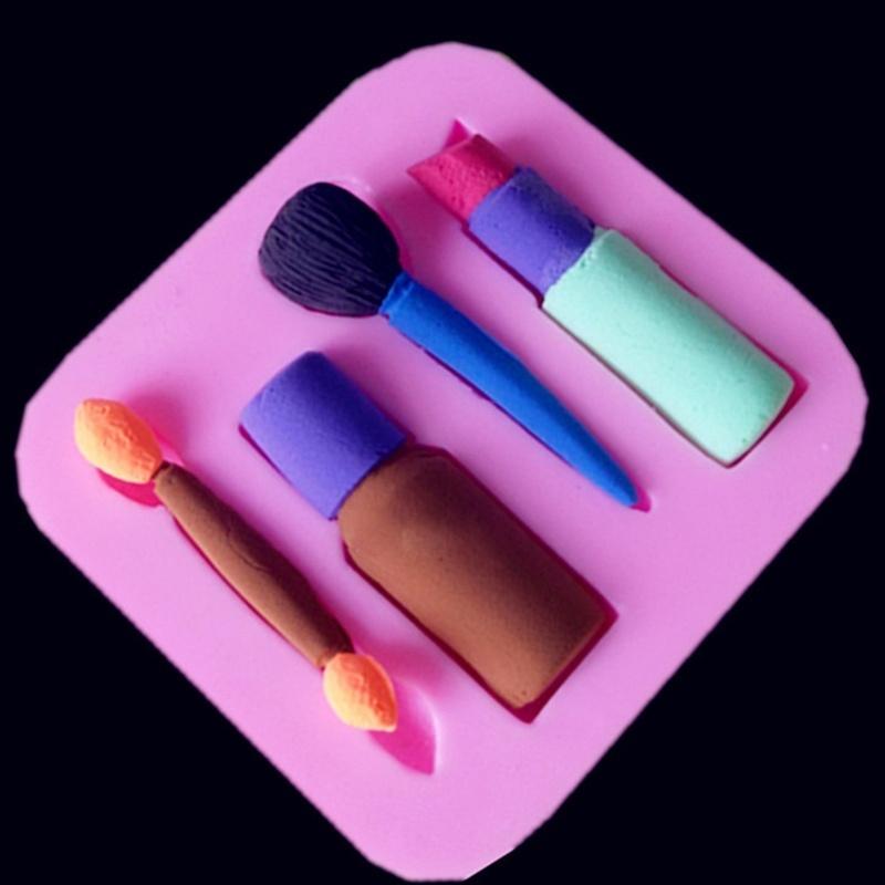 Comestic Shape для женщин силиконовая форма для помадки украшение торта шоколадная выпечка DIY форма для сахарного ремесла