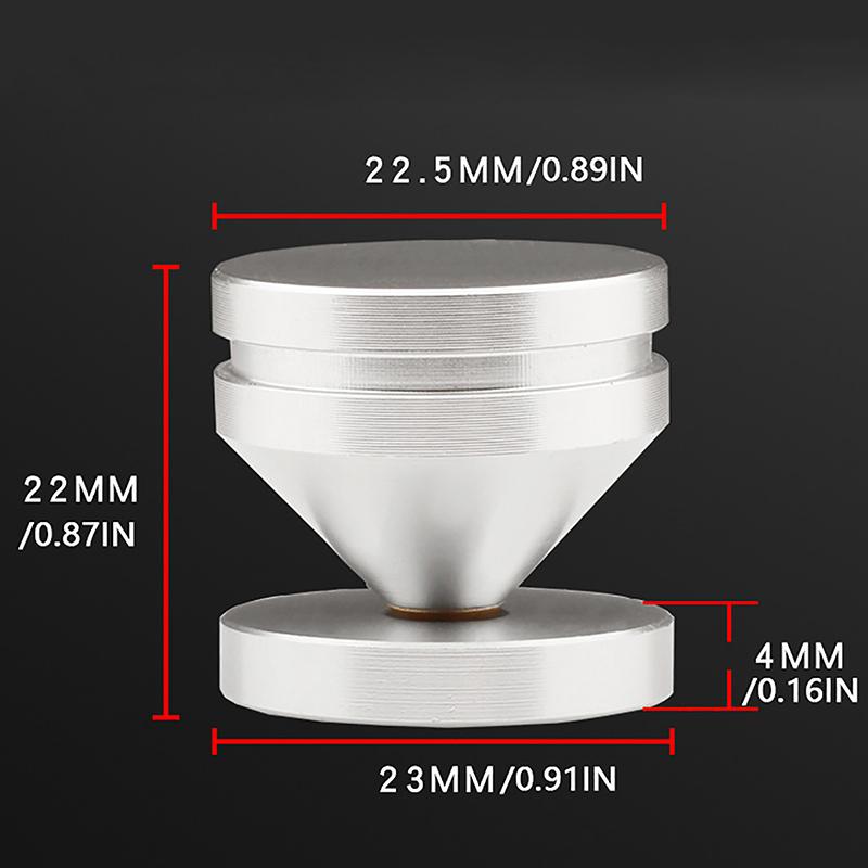 1Set Speaker Loudspeaker Spikes Stand Feet Audio Speaker Repair Parts Turntable Stand Shock Absorber Pin Nails And Pads