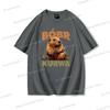 Cartoon Bobr Kurwa Tshirt High Quality 100 Cotton Short Sleeve Tee Tops Kurwa Bober Unisex Fashion Casual Tshirts Graphic Printed