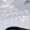 Press On Nail Tip Practice Stand Crystal Flower Shape Aurora Nail Showing Shelves  Beginner