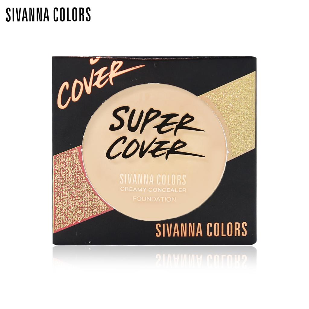 Sivanna Colors Кремовая консилерная основа UV25 №01 - 03 14 г. HF6051 - Тайская косметика для макияжа