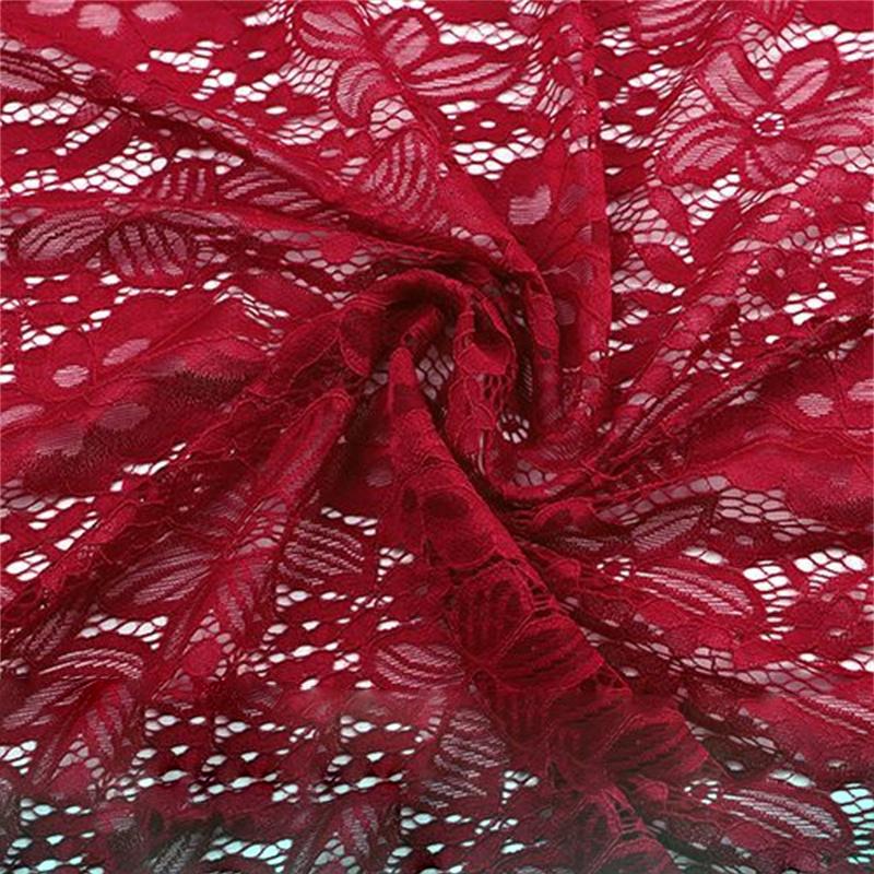 Базовая рубашка Одежда Ткань Бегония Ткань Кружево