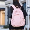 Schoolbag1011 New large-capacity backpack, male and female students schoolbag, multi-functional travel bag, casual and simple commuter bag