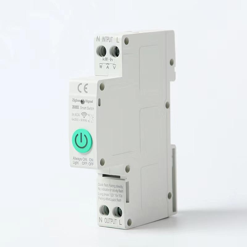 Умный автоматический выключатель Zigbee: Защита от перенапряжения/пониженного напряжения и дистанционный выключатель с голосовым управлением