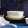 Jingxun 10-Piece Chinese Ceramic Dinnerware Set