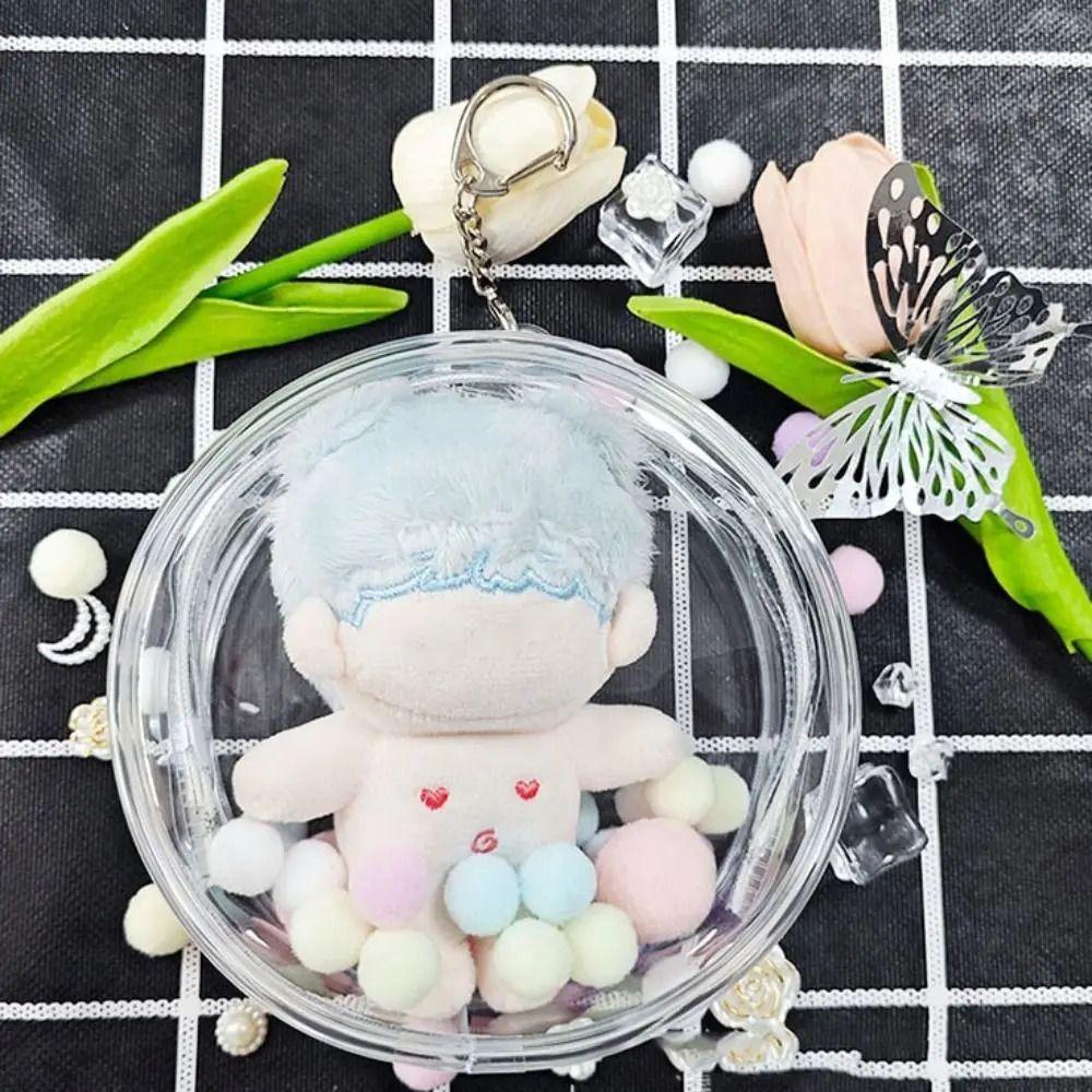 10 см Кукла Прозрачная Сумка для Куклы для Улицы Многоцветная Сумка для Демонстрации Куклы для Улицы Плюшевая Кукла