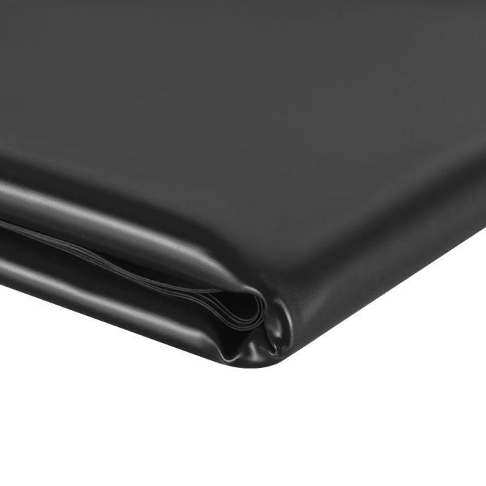 Doublure d'étang - Maison Exclusive - PVC 0,5 mm - 1 x 8 m - Noir