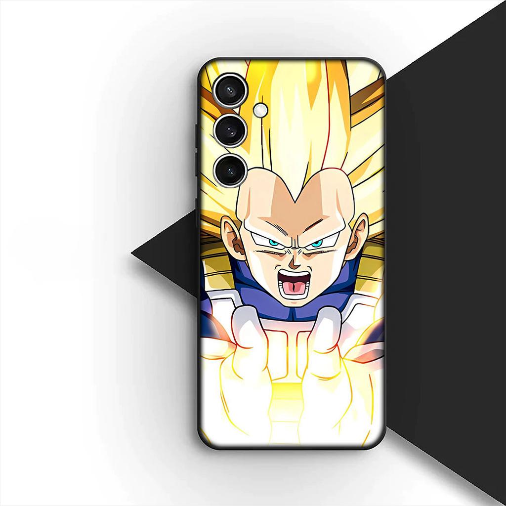 Cover for Samsung Galaxy S20 S22 S21 FE Ultra Plus A07 A17 A15 A16 A25 A57 A37 Casing Phone Case Comics Vegeta Dragon Gokus Ball
