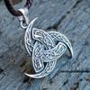 Viking Men's Vintage 316L Stainless Steel Darts Necklace Viking Wolf Rune Amulet Jewelry Party Jewelry Gift