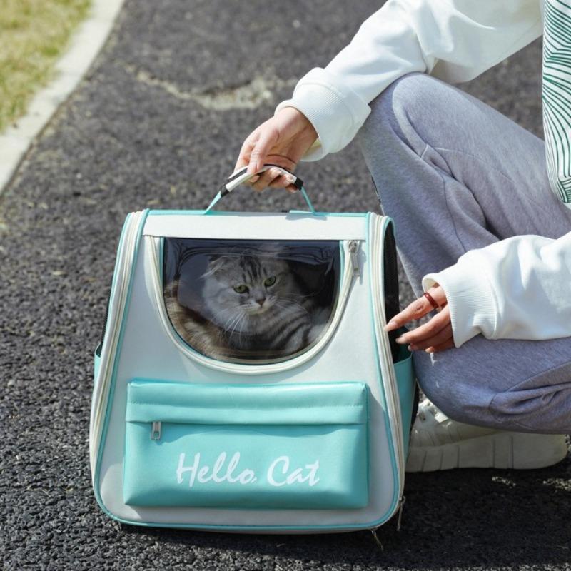 Go out portable cat bag pet bag pet backpack cat dog travel pet backpack